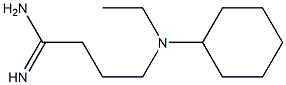 4-[cyclohexyl(ethyl)amino]butanimidamide Struktur