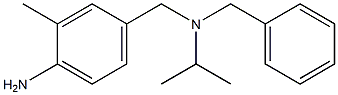 4-{[benzyl(propan-2-yl)amino]methyl}-2-methylaniline Struktur