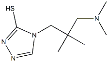 4-{2-[(dimethylamino)methyl]-2-methylpropyl}-4H-1,2,4-triazole-3-thiol Struktur