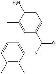 4-amino-N-(2,3-dimethylphenyl)-3-methylbenzamide Struktur