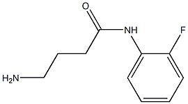 4-amino-N-(2-fluorophenyl)butanamide Struktur