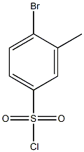 4-bromo-3-methylbenzene-1-sulfonyl chloride Struktur