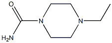 4-ethylpiperazine-1-carboxamide Struktur