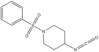 4-isocyanato-1-(phenylsulfonyl)piperidine Struktur