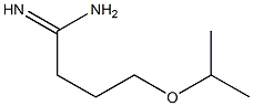 4-isopropoxybutanimidamide Struktur