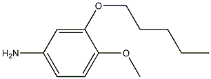 4-methoxy-3-(pentyloxy)aniline Struktur