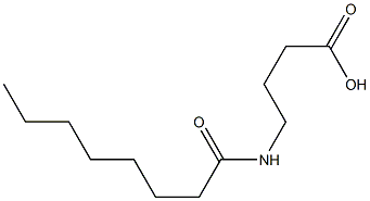 4-octanamidobutanoic acid Struktur