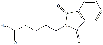 5-(1,3-dioxo-2,3-dihydro-1H-isoindol-2-yl)pentanoic acid Struktur