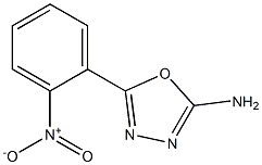 5-(2-nitrophenyl)-1,3,4-oxadiazol-2-amine Struktur