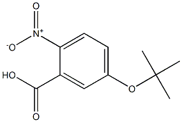 5-(tert-butoxy)-2-nitrobenzoic acid Struktur