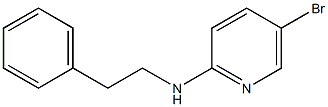 5-bromo-N-(2-phenylethyl)pyridin-2-amine Struktur