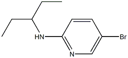 5-bromo-N-(pentan-3-yl)pyridin-2-amine Struktur