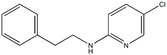 5-chloro-N-(2-phenylethyl)pyridin-2-amine Struktur