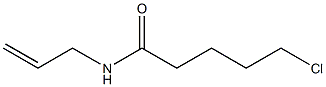 5-chloro-N-(prop-2-en-1-yl)pentanamide Struktur