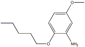 5-methoxy-2-(pentyloxy)aniline Struktur