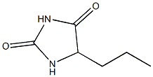 5-propylimidazolidine-2,4-dione Struktur