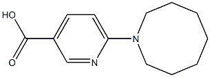 6-(azocan-1-yl)pyridine-3-carboxylic acid Struktur