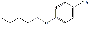 6-[(4-methylpentyl)oxy]pyridin-3-amine Struktur