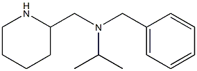 benzyl(piperidin-2-ylmethyl)propan-2-ylamine Struktur