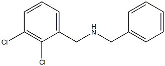 benzyl[(2,3-dichlorophenyl)methyl]amine Struktur