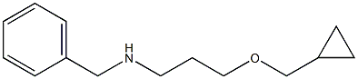 benzyl[3-(cyclopropylmethoxy)propyl]amine Struktur