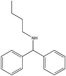 butyl(diphenylmethyl)amine Struktur