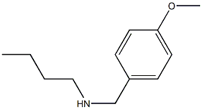 butyl[(4-methoxyphenyl)methyl]amine Struktur