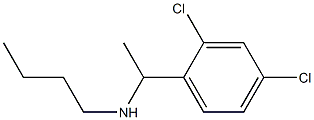 butyl[1-(2,4-dichlorophenyl)ethyl]amine Struktur