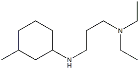 diethyl({3-[(3-methylcyclohexyl)amino]propyl})amine Struktur