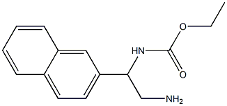 ethyl 2-amino-1-(2-naphthyl)ethylcarbamate Struktur