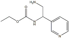 ethyl 2-amino-1-pyridin-3-ylethylcarbamate Struktur