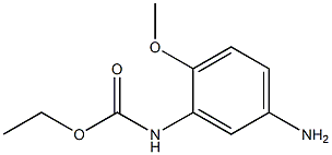 ethyl N-(5-amino-2-methoxyphenyl)carbamate Struktur