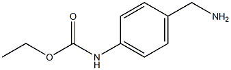 ethyl N-[4-(aminomethyl)phenyl]carbamate Struktur