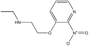 ethyl({2-[(2-nitropyridin-3-yl)oxy]ethyl})amine Struktur