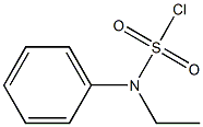 ethyl(phenyl)sulfamoyl chloride Struktur