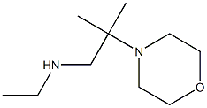 ethyl[2-methyl-2-(morpholin-4-yl)propyl]amine Struktur