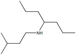 heptan-4-yl(3-methylbutyl)amine Struktur