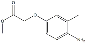 methyl (4-amino-3-methylphenoxy)acetate Struktur