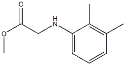 methyl 2-[(2,3-dimethylphenyl)amino]acetate Struktur