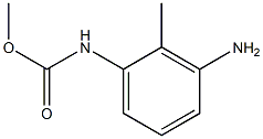 methyl N-(3-amino-2-methylphenyl)carbamate Struktur