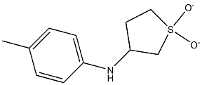 N-(1,1-dioxidotetrahydrothien-3-yl)-N-(4-methylphenyl)amine Struktur