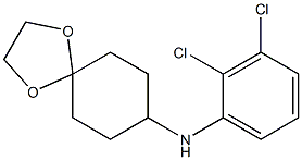 N-(2,3-dichlorophenyl)-1,4-dioxaspiro[4.5]decan-8-amine Struktur