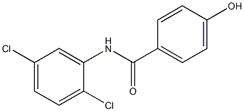 N-(2,5-dichlorophenyl)-4-hydroxybenzamide Struktur