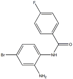 N-(2-amino-4-bromophenyl)-4-fluorobenzamide Struktur