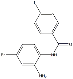 N-(2-amino-4-bromophenyl)-4-iodobenzamide Struktur