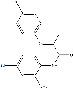 N-(2-amino-4-chlorophenyl)-2-(4-fluorophenoxy)propanamide Struktur