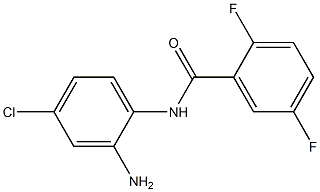 N-(2-amino-4-chlorophenyl)-2,5-difluorobenzamide Struktur