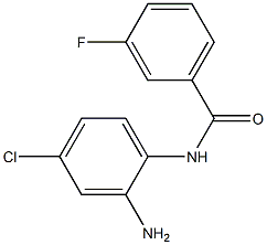 N-(2-amino-4-chlorophenyl)-3-fluorobenzamide Struktur