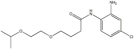 N-(2-amino-4-chlorophenyl)-4-[2-(propan-2-yloxy)ethoxy]butanamide Struktur