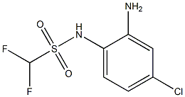 N-(2-amino-4-chlorophenyl)difluoromethanesulfonamide Struktur